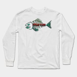 Fish on bones Long Sleeve T-Shirt